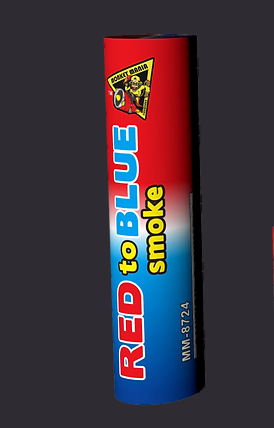 Red to Blue Smoke